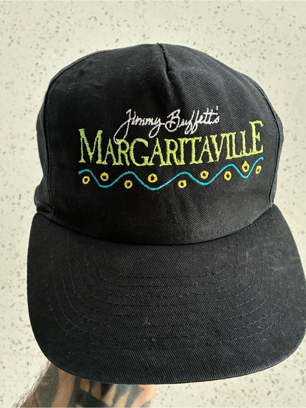 000 - VINTAGE 90s JIMMY BUFFETS MARGARITAVILLE HAT